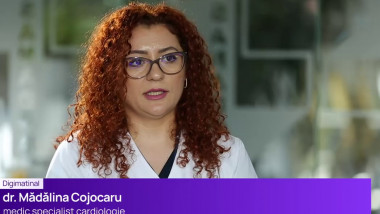 dr. Mădălina Cojocaru, medic specialist cardiologie.