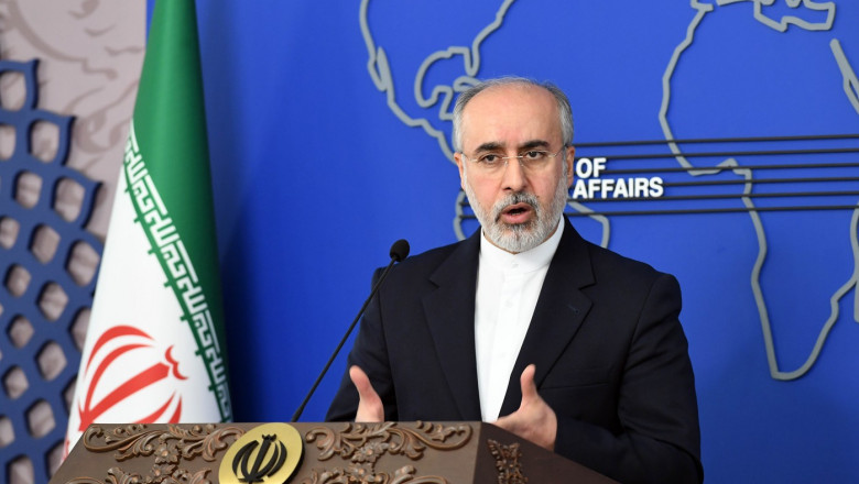 IRAN TEHRAN FOREIGN MINISTRY PRESS CONFERENCE