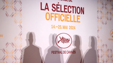 Conférence de presse pour annoncer la sélection officielle du 77ème Festival de Cannes à l'UGC Normandie à Paris