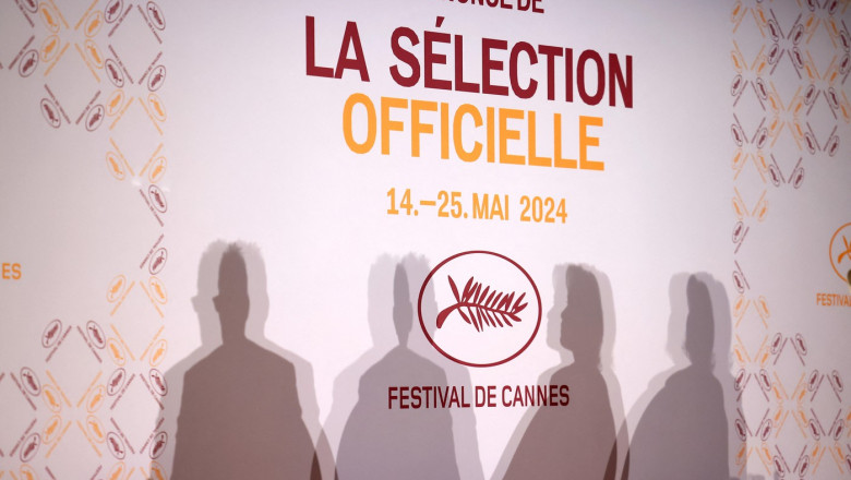 Conférence de presse pour annoncer la sélection officielle du 77ème Festival de Cannes à l'UGC Normandie à Paris