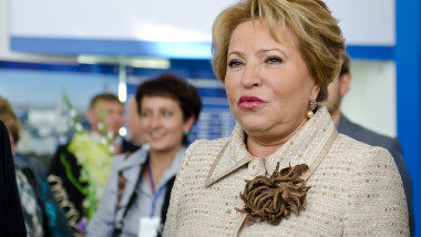 Șefa Consiliului Federației Rusiei Valentina Matvienko