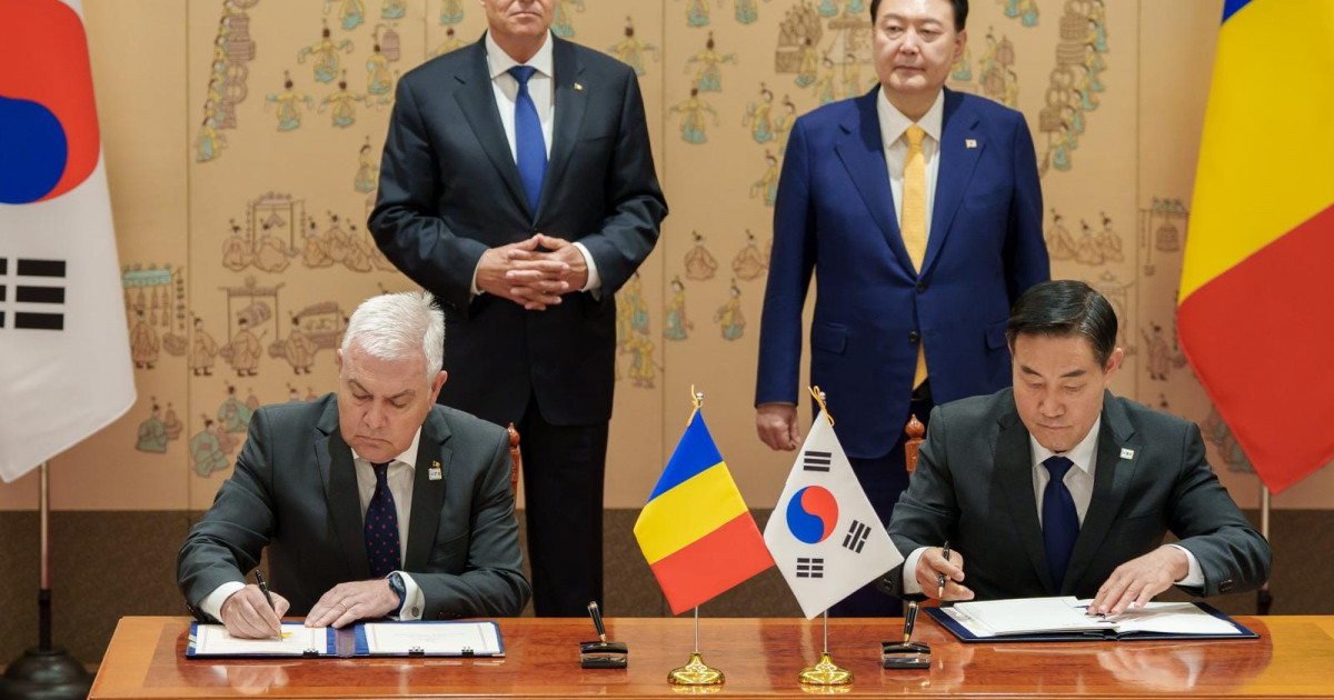 România și Coreea de Sud au semnat primul acord dintre cele două țări pentru cooperare în domeniul apărării|EpicNews