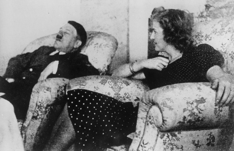 Hitler and Eva Braun / Photo / 1937 (?)