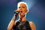 The singer Marie FREDERIKSSON died at the age of 61, Roxette, with vocalist Marie FREDRIKSSON, Popduo, 2009, Dec.10.2009.Concert, stage, show, stage, band, band, live, live concert. | Usage worldwide