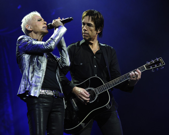 Roxette live at Ericsson Globe, Stockholm, Sweden - 03 Nov 2011