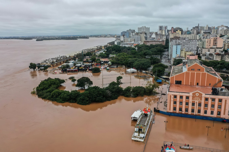 BRAZIL RIO GRANDE DO SUL PORTO ALEGRE FLOOD DEATH TOLL