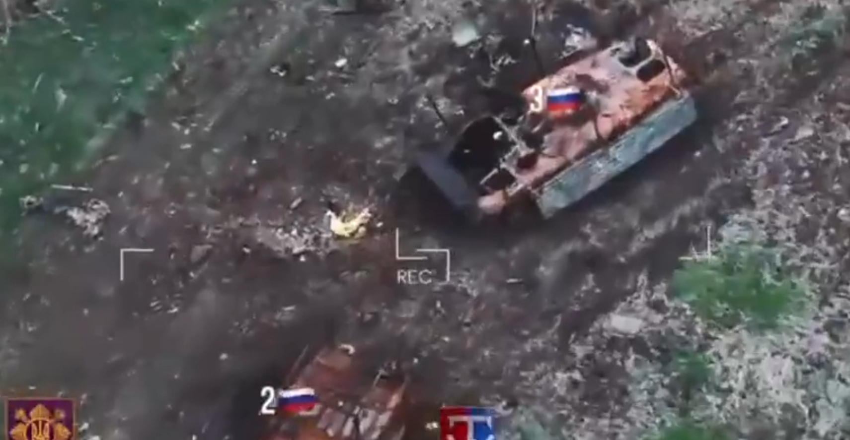 "Drumul spre iad". Armata ucraineană face public un video cu zeci de tancuri rusești arse pe linia frontului în Donețk (VIDEO)