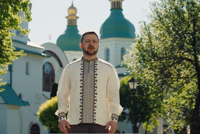 Mesajul lui Zelenski de Paşte: Dumnezeu are steagul ucrainean pe umăr. Cu un astfel de aliat, viaţa va învinge în faţa morţii