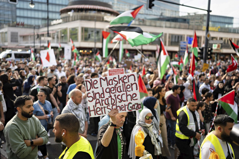 protest palestina germania