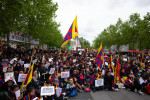 protestatari tibetani la paris