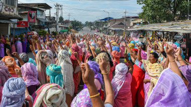 protest al femeilor în india
