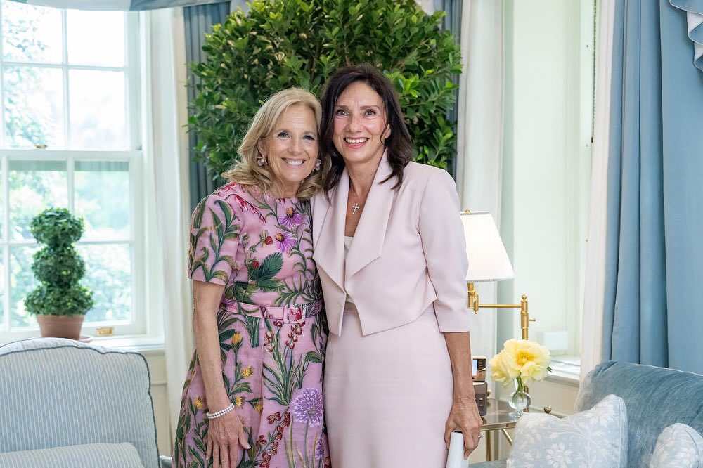 Jill Biden, mesaj pentru Carmen Iohannis: „A fost minunat să te primesc la Casa Albă”