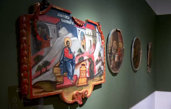 O icoană de 300 de ani dispărută în mod misterios în perioada comunismului a fost înapoiată mănăstirii Cernica
