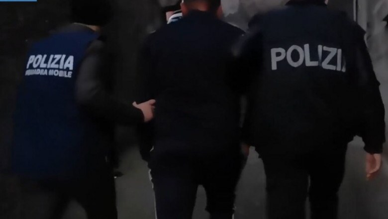 barbat retinut de poliția italiana