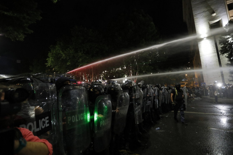 Georgians continue to protest government's 'Transparency of Foreign Influence' draft law