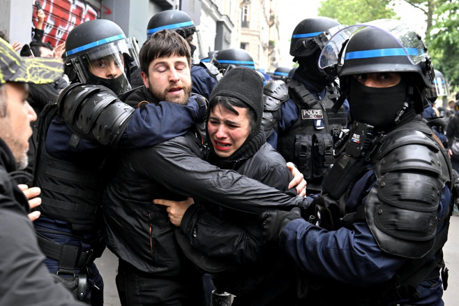 May Day Demonstrations, Paris, France - 01 May 2024