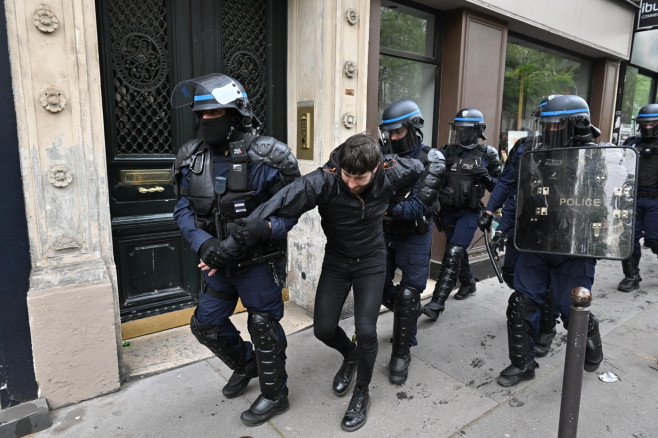 May Day Demonstrations, Paris, France - 01 May 2024