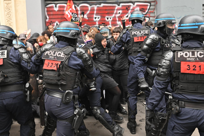 May Day Demonstrations, Paris, France - 01 May 2024