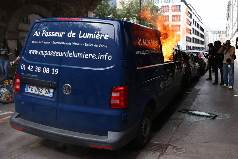 May Day demonstrations, Paris, France - 01 May 2024