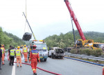 CHINA GUANGDONG EXPRESSWAY COLLAPSE AFTERMATH (CN)