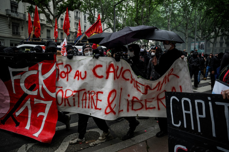 Proteste în Lyon de 1 Mai (8)