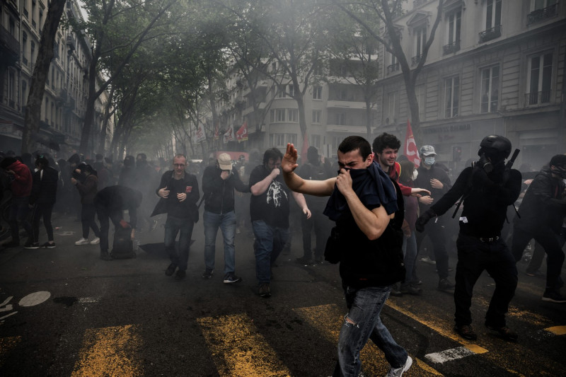 Proteste în Lyon de 1 Mai (4)