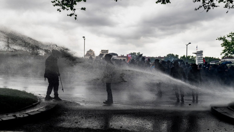 Proteste în Lyon de 1 Mai (6)
