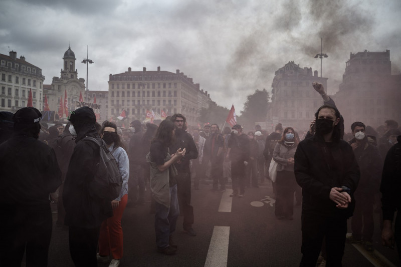 Proteste în Lyon de 1 Mai (5)