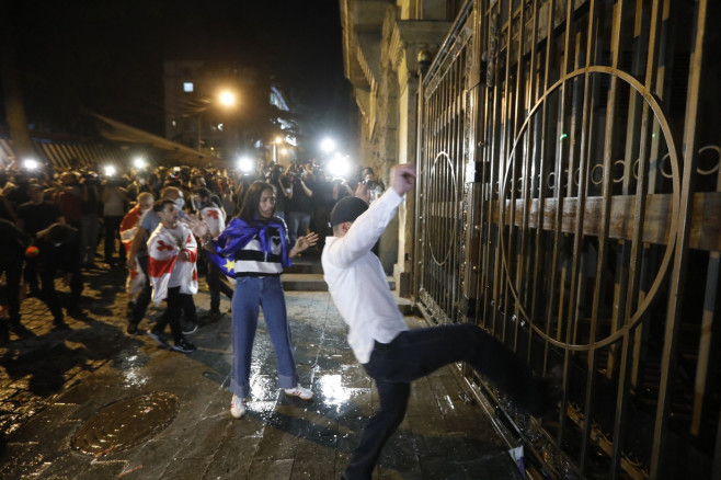 Georgians continue to protest government's 'Transparency of Foreign Influence' draft law