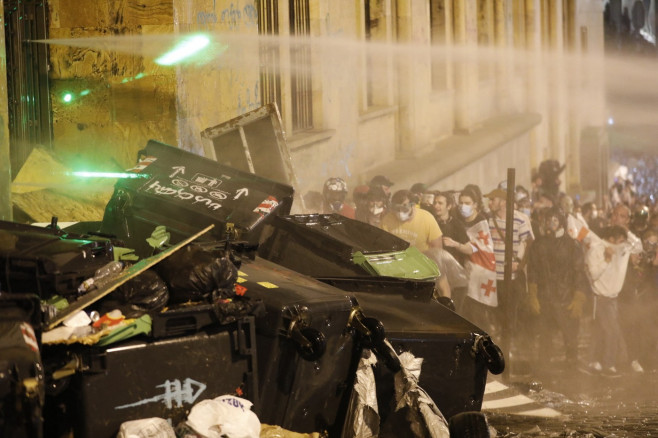 Georgians continue to protest government's 'Transparency of Foreign Influence' draft law