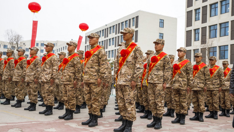 soldati in china
