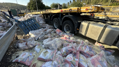 camion ajutor umanitar gaza