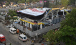 MUMBAI, INDIA - MAY 13: Ongoing rescue operation held by Mumbai Fire Brigade, NDRF, Mumbai Police and BMC at site after