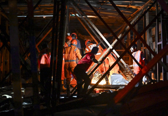 8 Dead, 64 Injured As Billboard Collapses At Ghatkopar After Thunderstorm In Mumbai, MUM, India - 13 May 2024