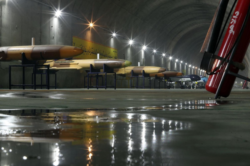 Iran's secret underground drones base