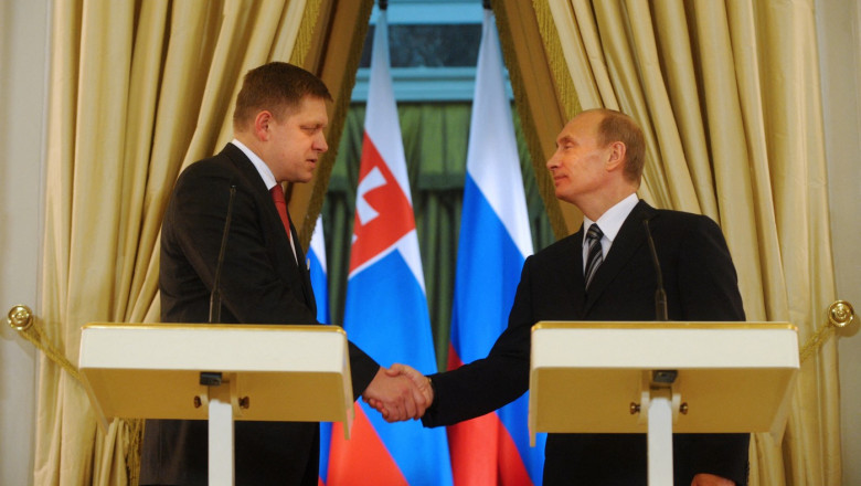 robert fico si vladimir putin