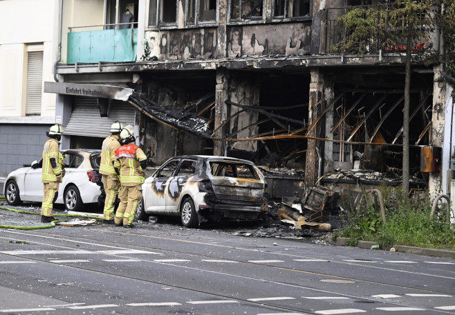 Dead and injured in fire in Düsseldorf