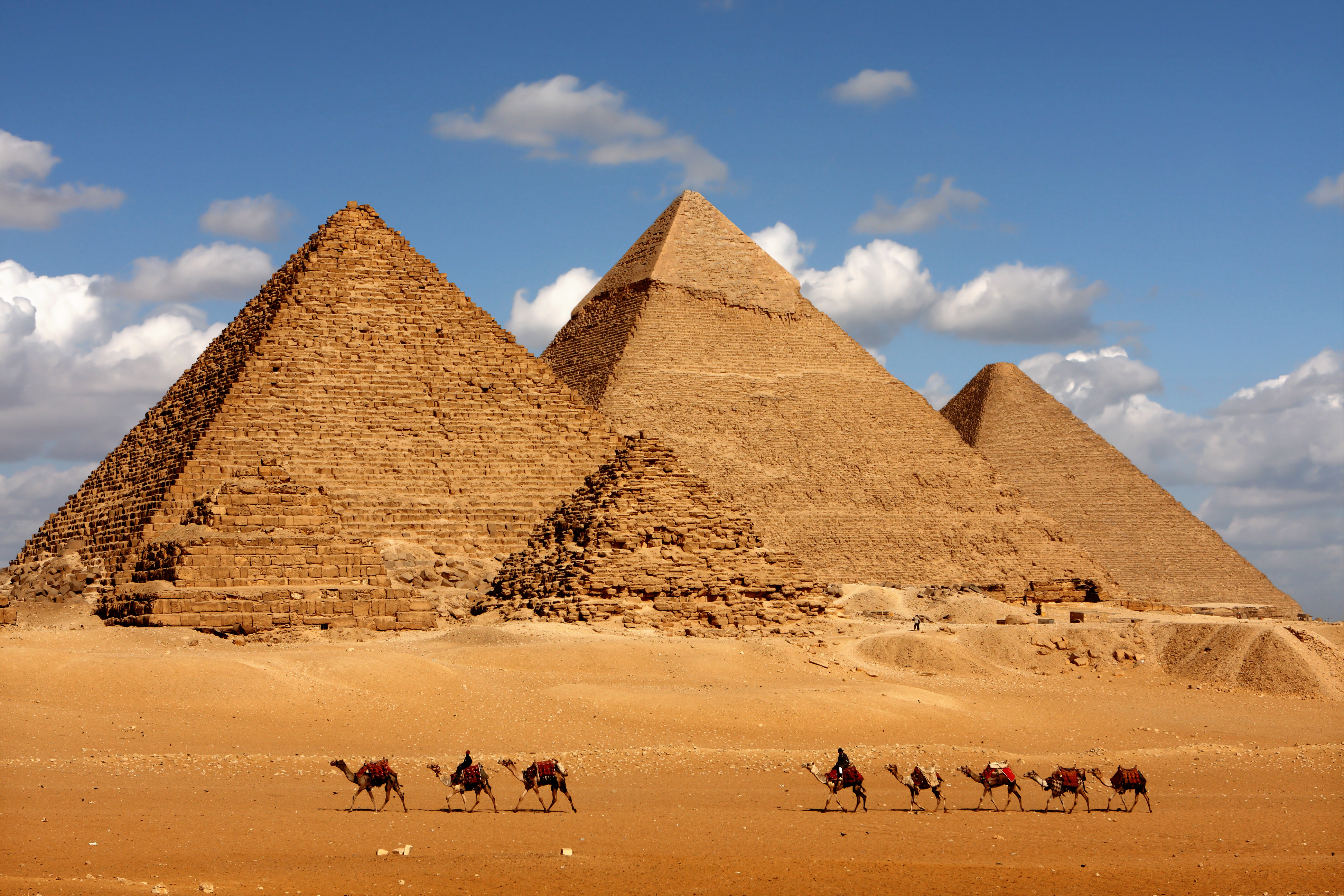 O structură misterioasă a fost descoperită în apropierea piramidelor din Giza