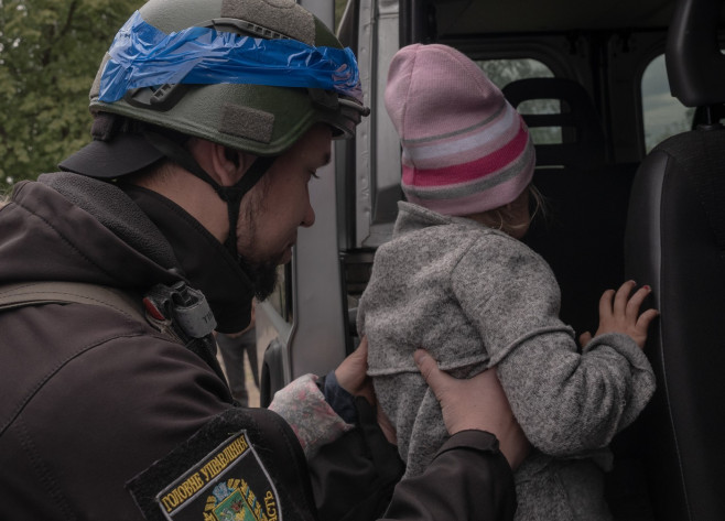 Civilian Evacuation Kharkiv