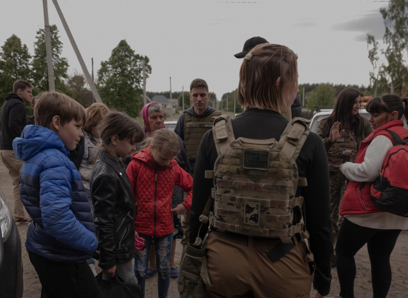 Civilian Evacuation Kharkiv