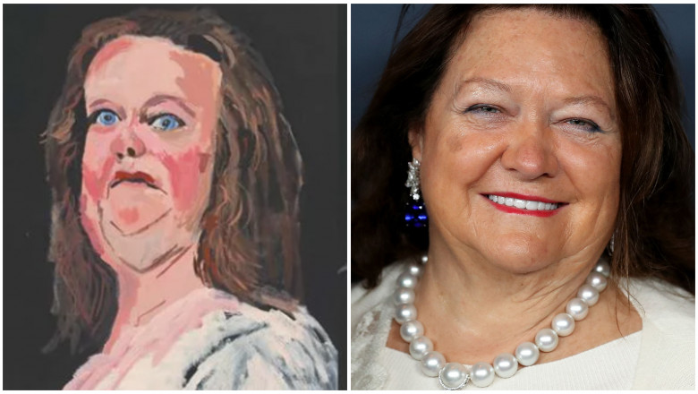  Cea mai bogată femeie din Australia cere ca portretul ei să fie scos dintr-o expoziție pentru că nu-i place. Cine e Gina Rinehart 