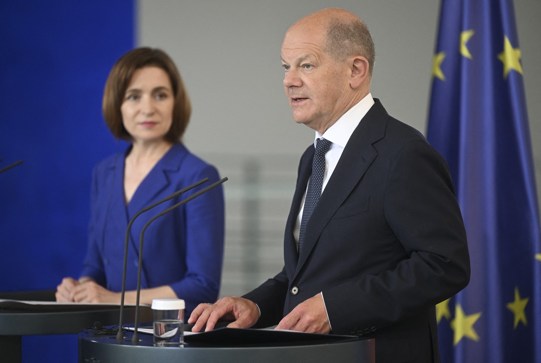 Olaf Scholz merge la Chișinău. Pentru a marca Independența Republicii Moldova vor fi prezenți și președinții țărilor baltice