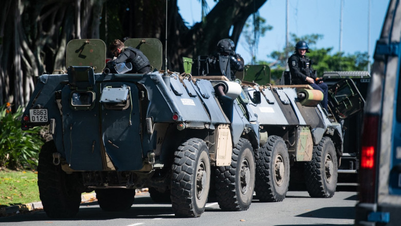 violente in noua caledonie