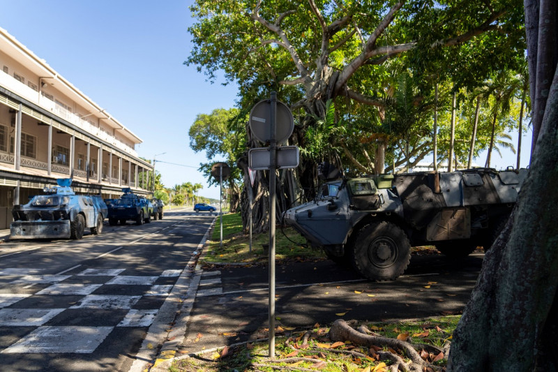 French Territory of New Caledonia. Noumea . Riots 18 may 2024