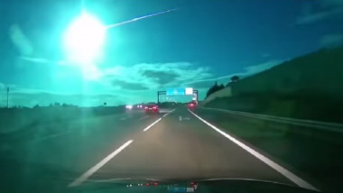 Un meteorit a luminat cerul în toiul nopții în Spania și Portugalia