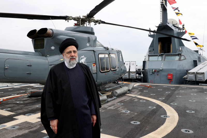 Iranian President Visits IRGC Navy base - 02 Feb 2024