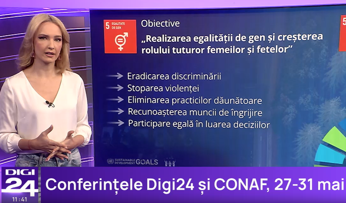 OBIECTIVE DE DEZVOLTARE DURABILĂ: EGALITATE DE GEN