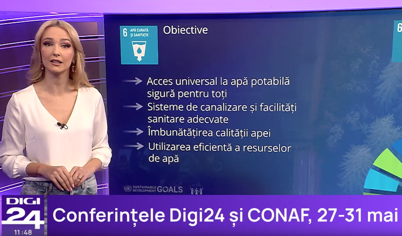 OBIECTIVE DE DEZVOLTARE DURABILĂ: APĂ CURATĂ ȘI SANITAȚIE