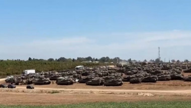 tancuri israeliene în Rafah