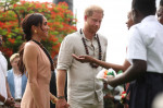 Prince Harry and Meghan Markle visit Nigeria's Lightway Academy as Part of Invictus Games Anniversary celebrations